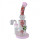BL Recyclebong f&uuml;r &Ouml;L mit Perkolator 22 cm 14,5er pink
