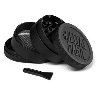 MARIE Grinder All Black 4 teilig &Oslash; 50 mm