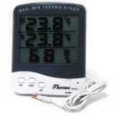 Digitales Premium Thermo-Hygrometer Min./Max. mit...