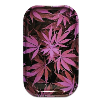 Rolling Tray Leaf pink 270 x 160 mm