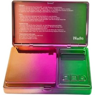 Digitalwaage Taschenwaage Rainbow Scale 0,01 - 200 g