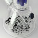 Black Leaf Beakerbong Ice mit 4-Arm Perkolator H 45,5 cm...