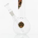 Glasbong Greenline Peach &Oslash; 34 mm H 21 cm 14,5er