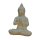 Peru Steingussfigur Thai  Buddha wei&szlig;/ 20cm