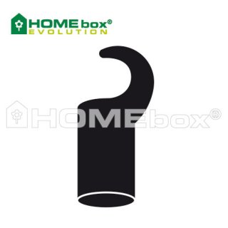 Homebox Haken kurz &Oslash; 16 mm 4 St&uuml;ck