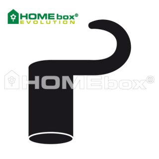 Homebox Haken lang &Oslash; 22 mm 4 St&uuml;ck