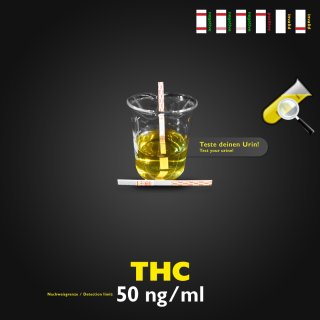 Drogentest Urintest THC 50 ng/ml