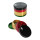 Black Leaf Alugrinder 4 teilig &Oslash; 62 mm - Rasta