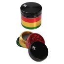 Black Leaf Alugrinder 4 teilig &Oslash; 39 mm - Rasta