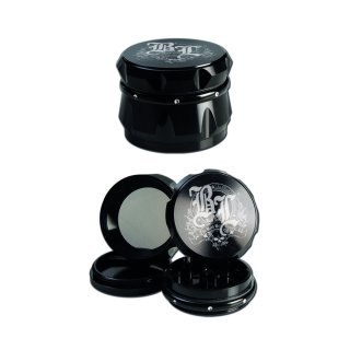 Black Leaf Alugrinder Crown 4 teilig &Oslash; 55 mm - schwarz