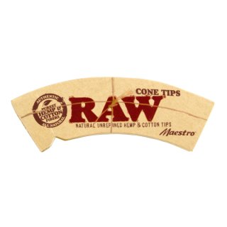 RAW Cone Tips Maestro perforiert 100 x 25 mm