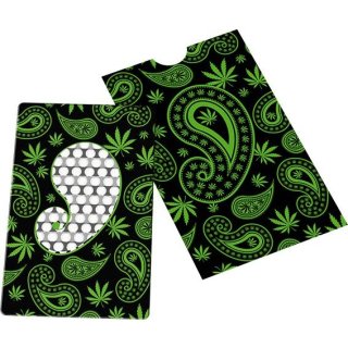 Grinder Card - 8,5 x 5 cm - Paisley Weed