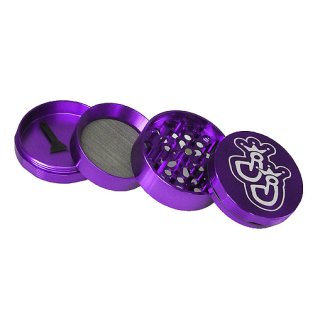 Jelly Joker Alugrinder Cross 4 Teile &Oslash; 62 mm - lila