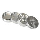 Jelly Joker Alugrinder Cross 4 Teile &Oslash; 62 mm - silber