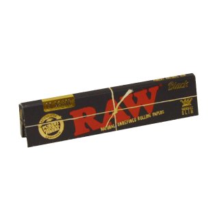 RAW Black King Size Slim