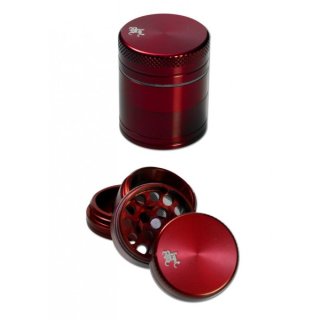 Black Leaf Alugrinder Mini 4 teilig &Oslash; 29 mm - rot