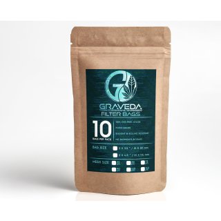 GRAVEDA Rosin Bags 10 St&uuml;ck - 35 micron