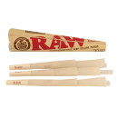 RAW Organic prerolled cone 1 1/4 6 Stk.