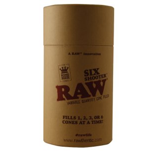 RAW Six Shooter f&uuml;r King Size 1, 2, 3 od. 6 Cones auf einmal