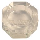 RAW Crystal Glass Aschenbecher massiv 13 x 13 x 6 cm 