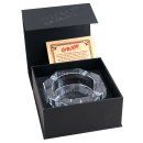 RAW Crystal Glass Aschenbecher massiv 13 x 13 x 6 cm 