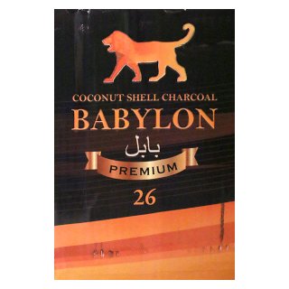 Babylon Shisha Naturkohle 1 kg á 64 Würfel