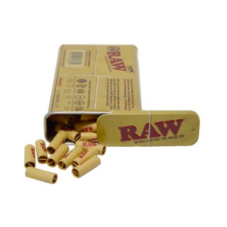 RAW Tips vorgerollt 6 mm 100er Box