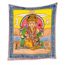 Tuch Kar. Lord Ganesha pastell 210 x 230 cm