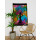 Tuch Kar. Weltenbaum batik bunt 75 x 100 cm