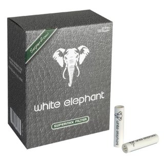 White Elephant Supermix Meerschaum + Aktivkohle &Oslash; 9mm 150er