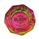 RAW Crystal Glass Aschenbecher Rainbow ca. 11,5 x 11,5 x...