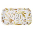 Rolling Tray 420 Gold 270 x 160 mm