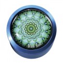 Black Leaf Alugrinder Mandala 4 teilig &Oslash; 50 mm - blau